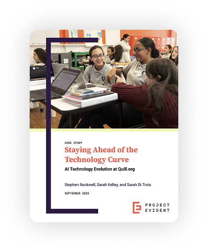 Project Evident case study report cover